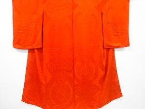 アンティーク　紋錦紗花模様織り出し長襦袢